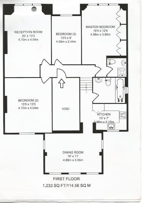 דירות לונדון Stunning Three Bed In West Hampstead מראה חיצוני תמונה
